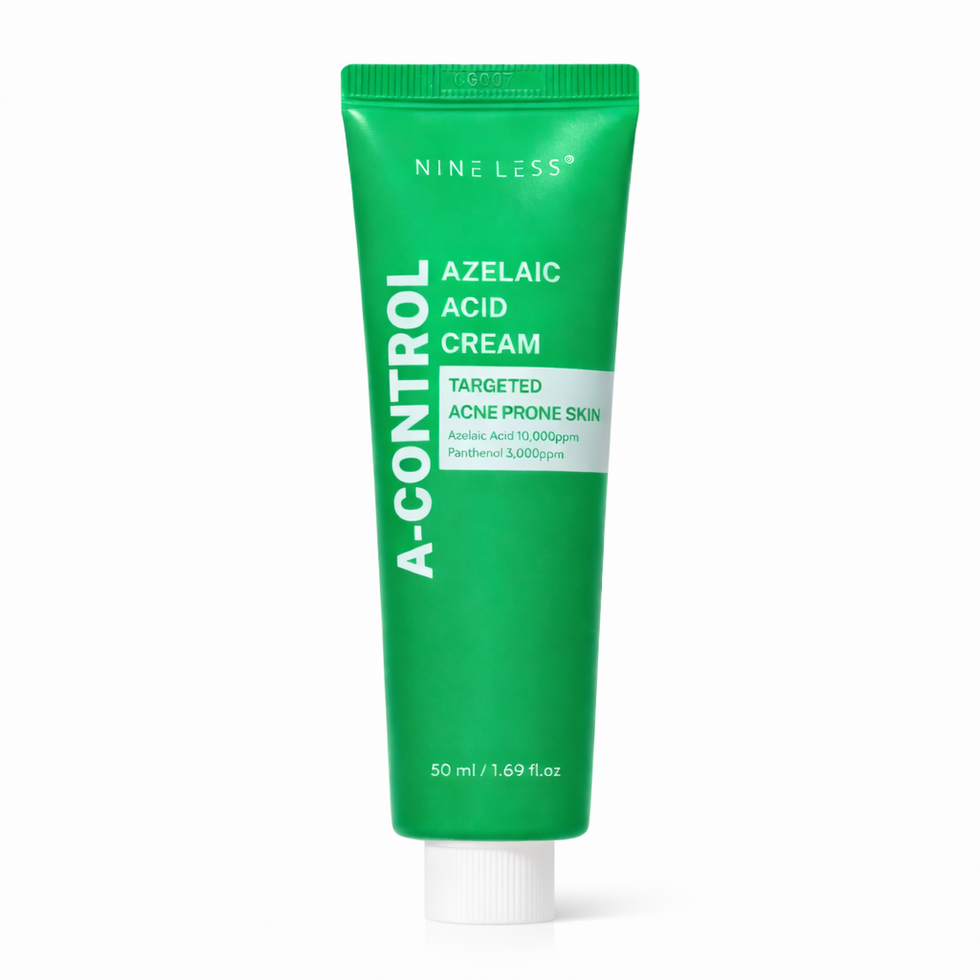 NINE LESS A-Control Azelaic Acid Cream for acne-prone skin