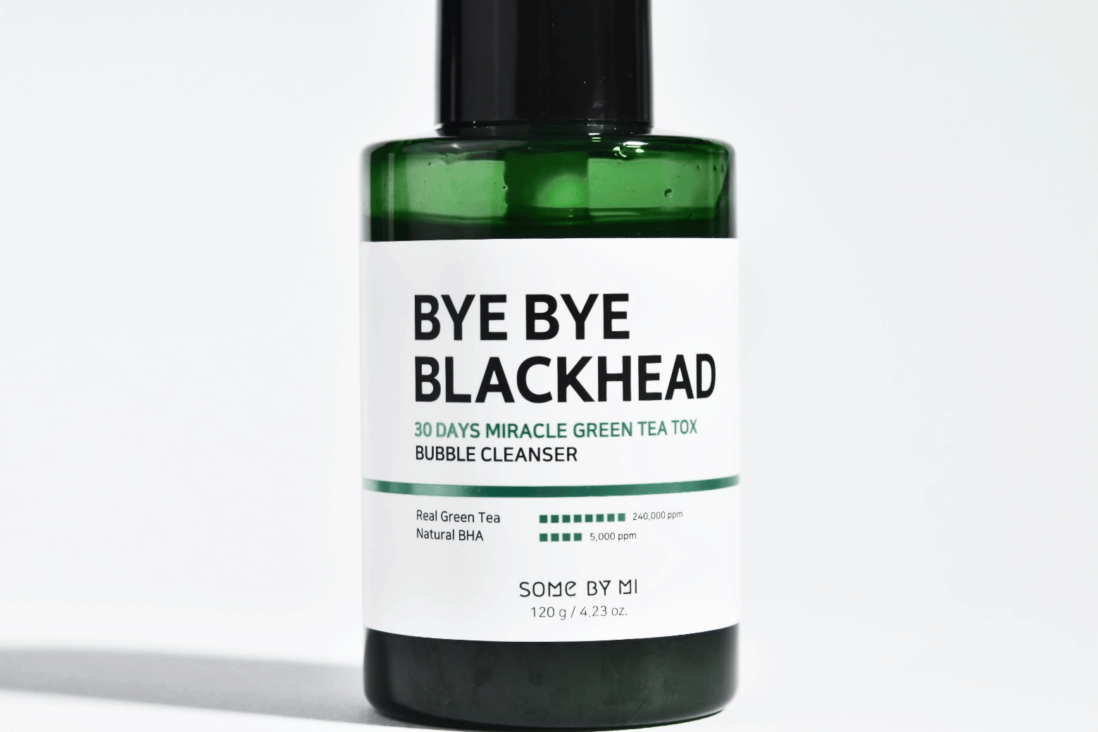 Thumbnail: SOME BY MI - Bye Bye Blackhead 30 Days Miracle Green Tea Tox Bubble Cleanser