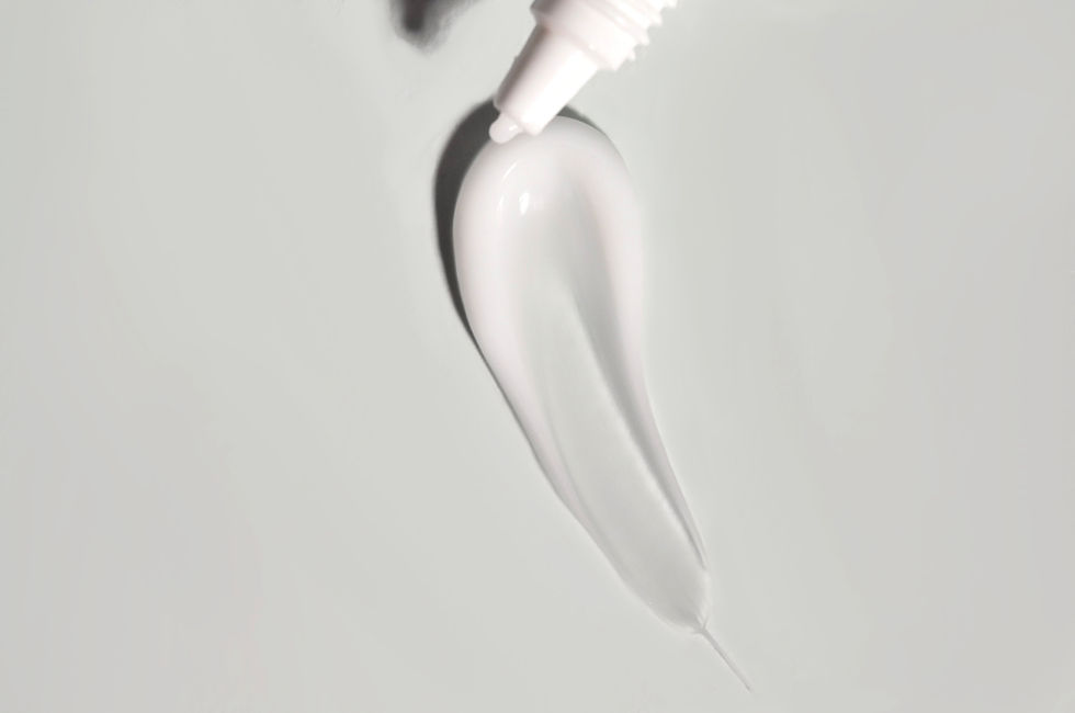 White cream texture from COSRX Snail Mucin Essence
