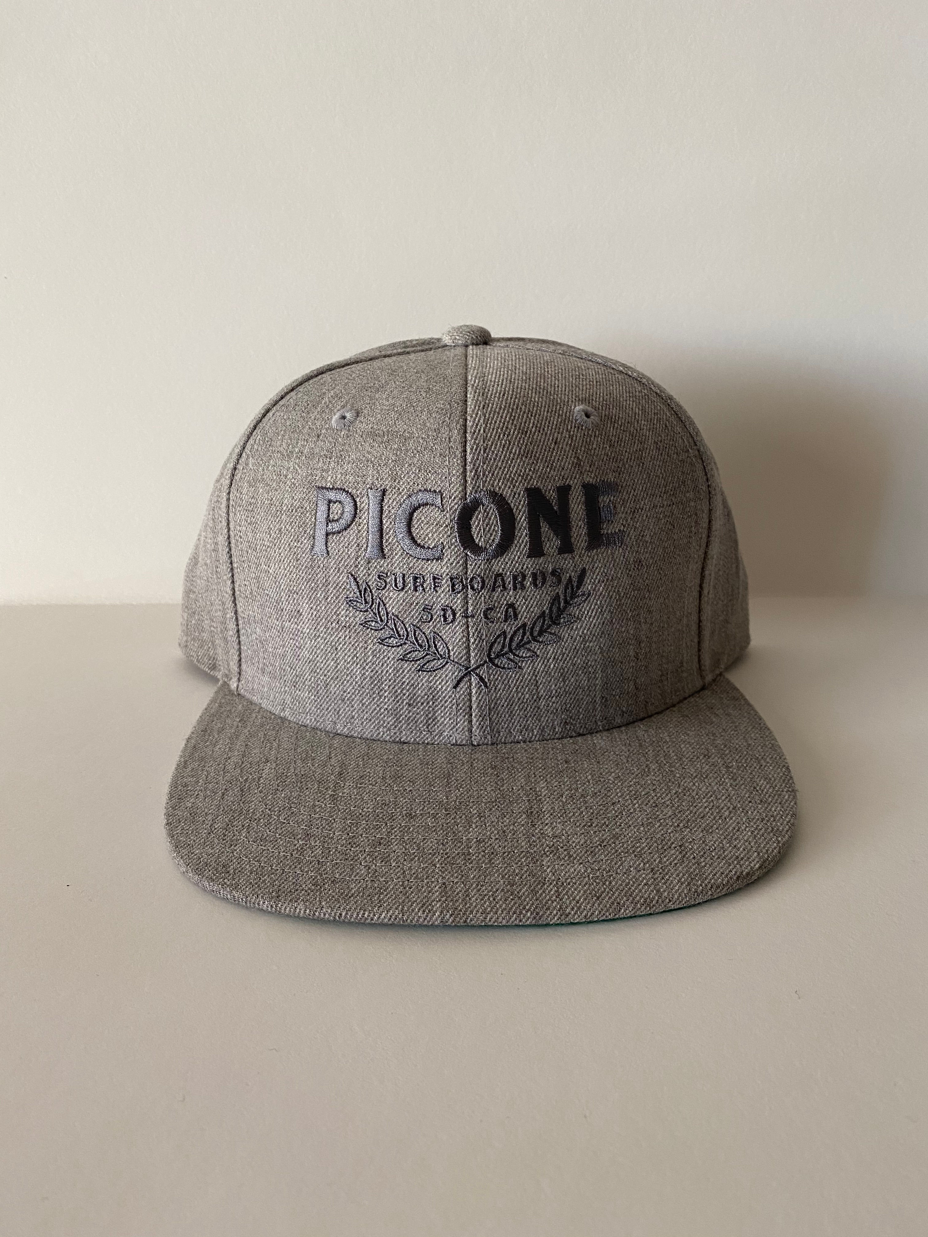 Snapback Logo Hat - Heather Grey