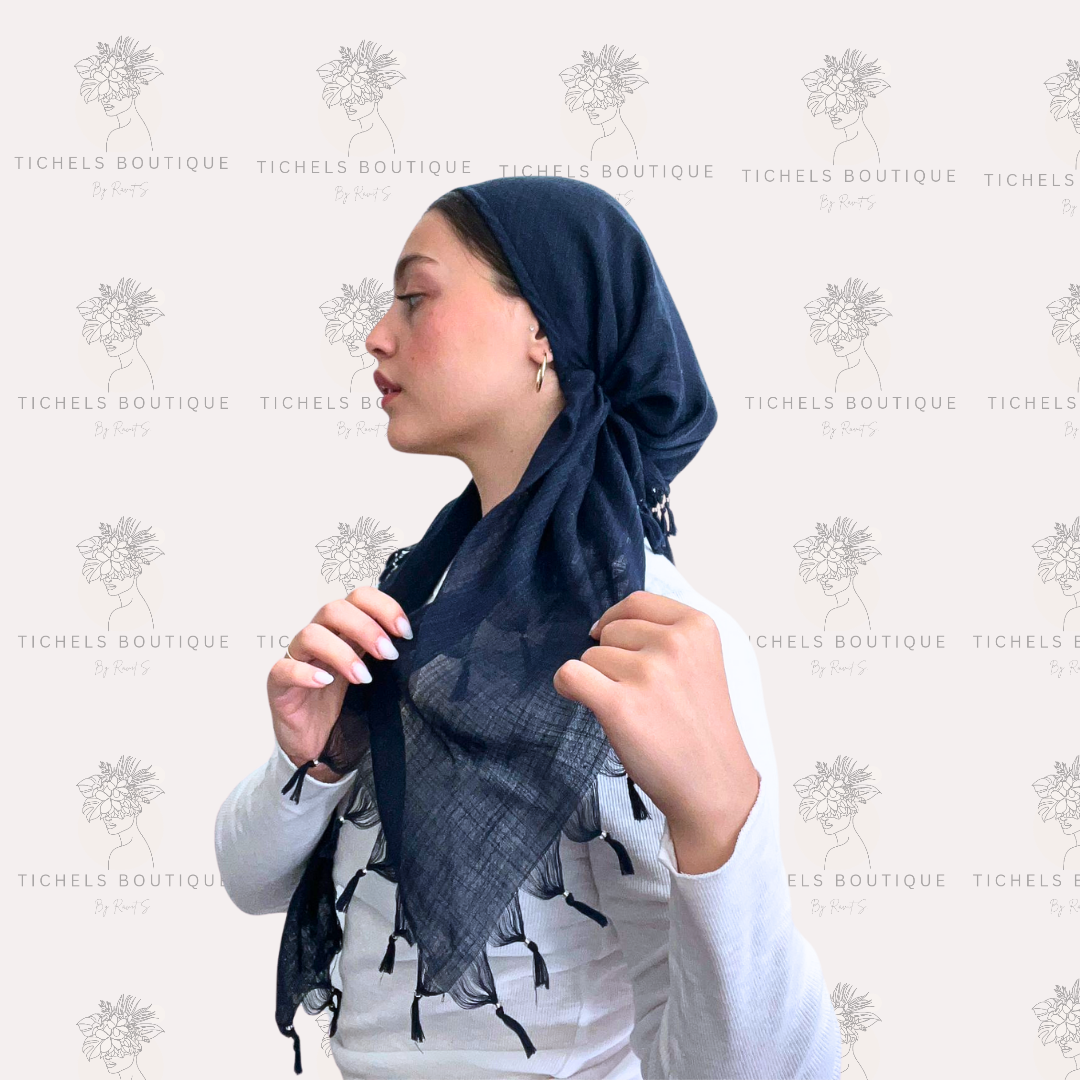 Beaded Edges Pretied