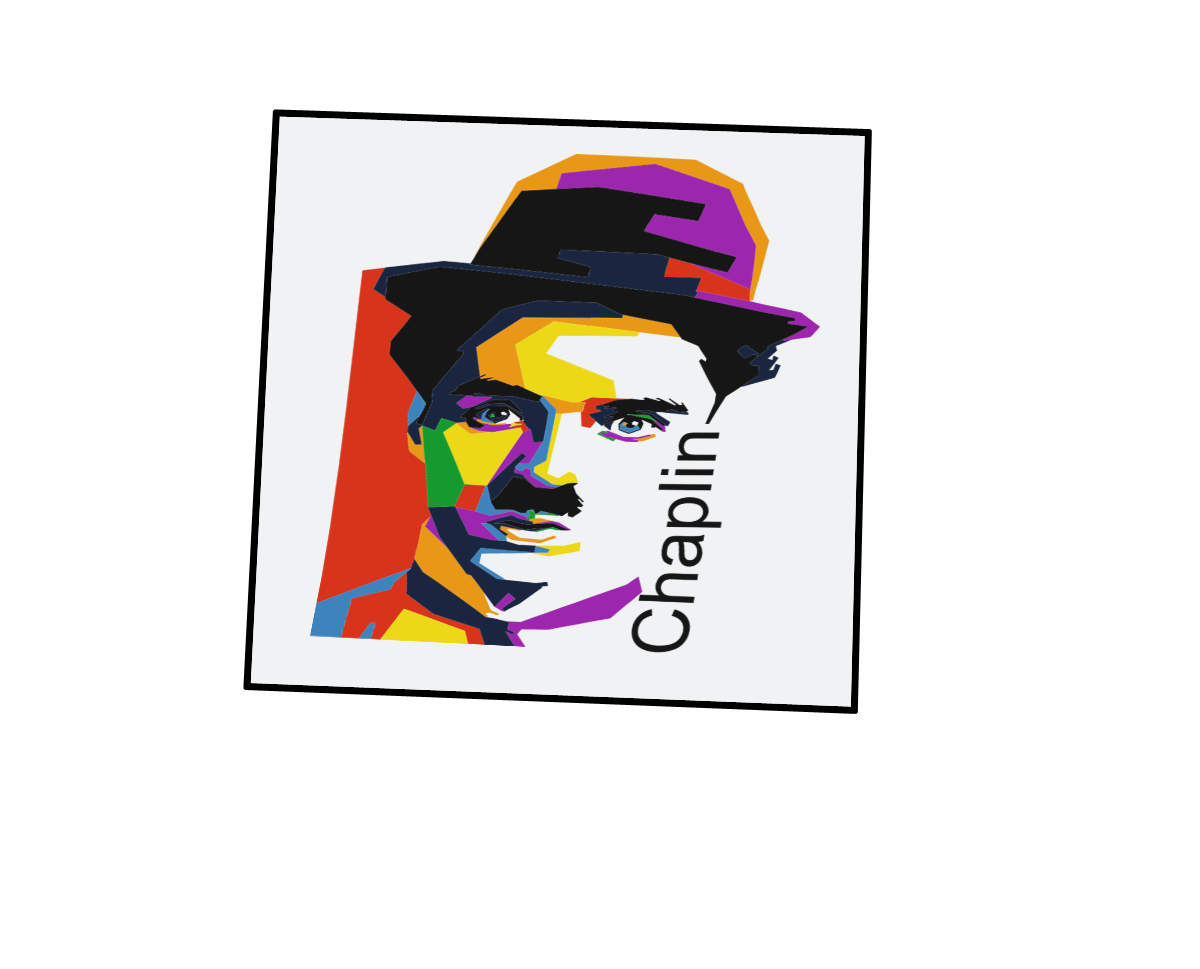 Azulejo Charles Chaplin