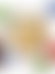 Humorous drawing of aging molecule