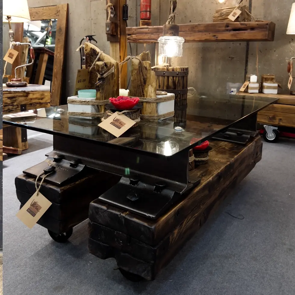 Miniature : Table de salon fait main