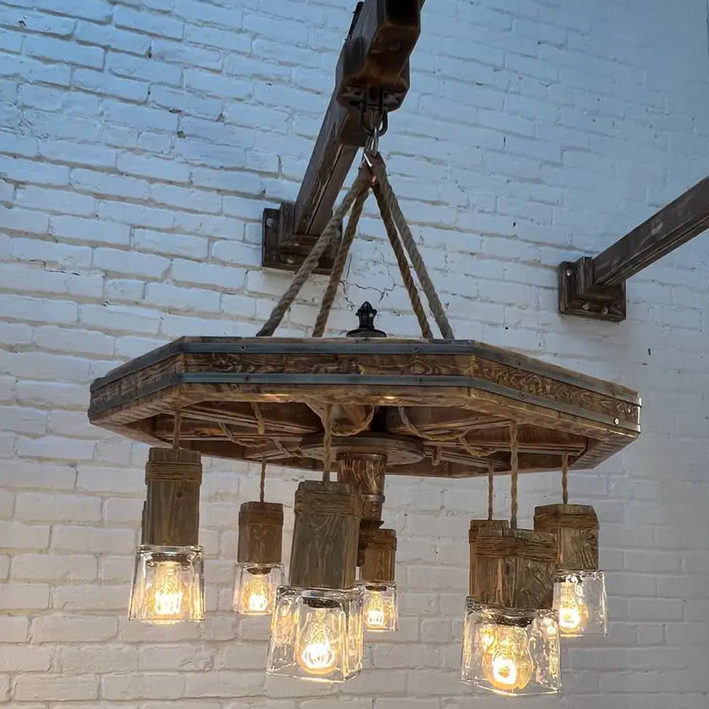 Lampe à suspension de format circulaire