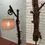 Miniature : Lampadaire, finition naturelle