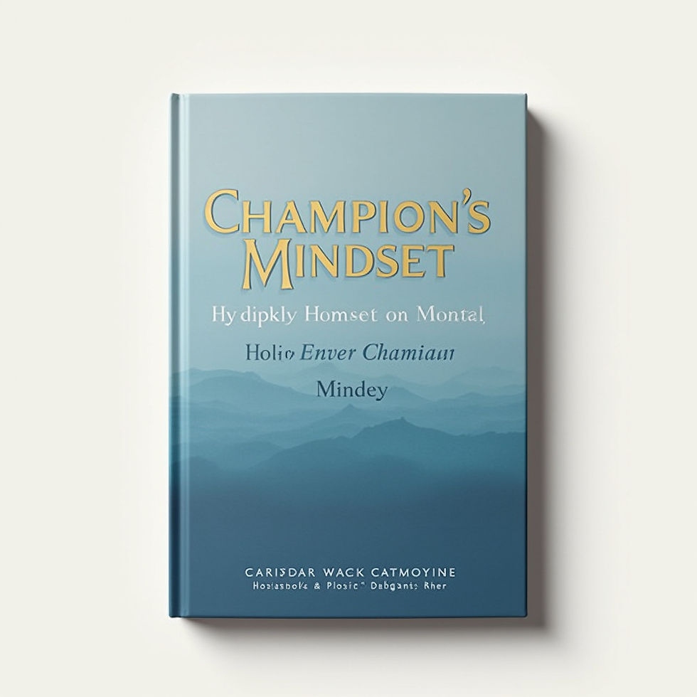 Champion's Mindset Book