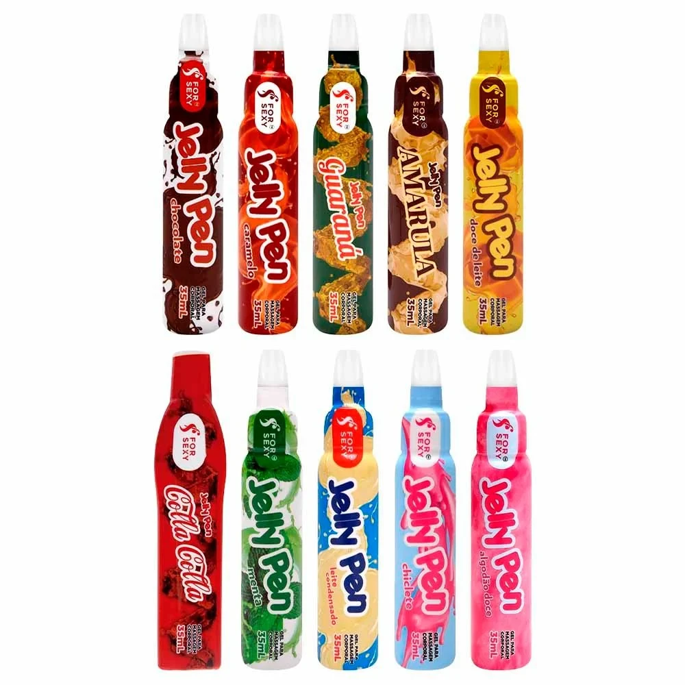 Jelly Pen Doces Caneta Comestivel 35Ml For Sexy