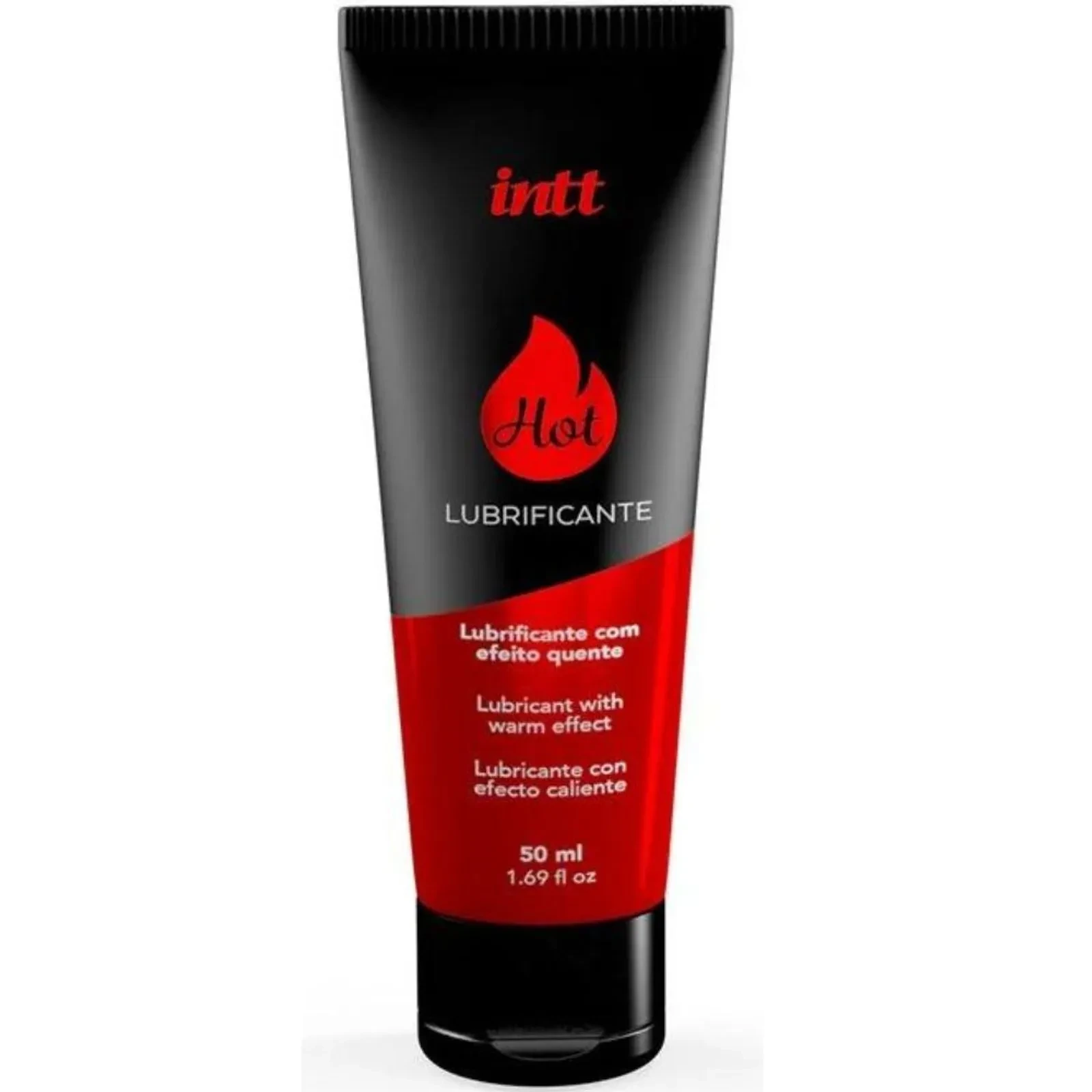 Lubrificante Corporal Hot Morango 50ml Intt - imagem 1