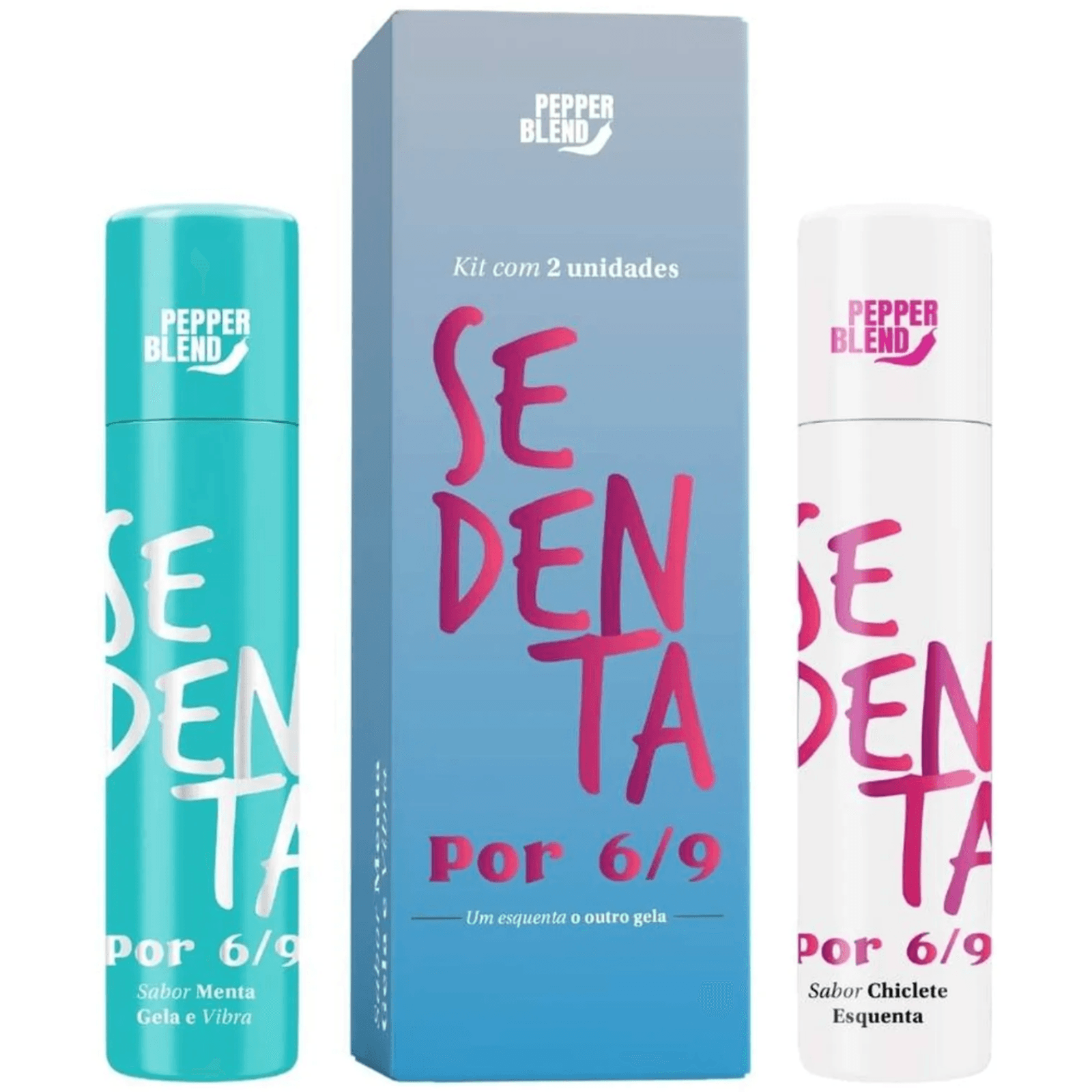 Kit Sedenta Por 6/9 Com 2 Unid. Pepper Blend