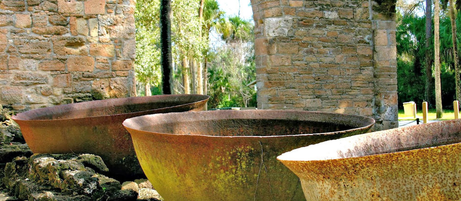 New Smyrna Sugar Mills Ruins at New Smyrna Beach