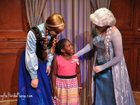 Anna and Elsa from FROZEN Make Their Official Debut At Magic Kingdom