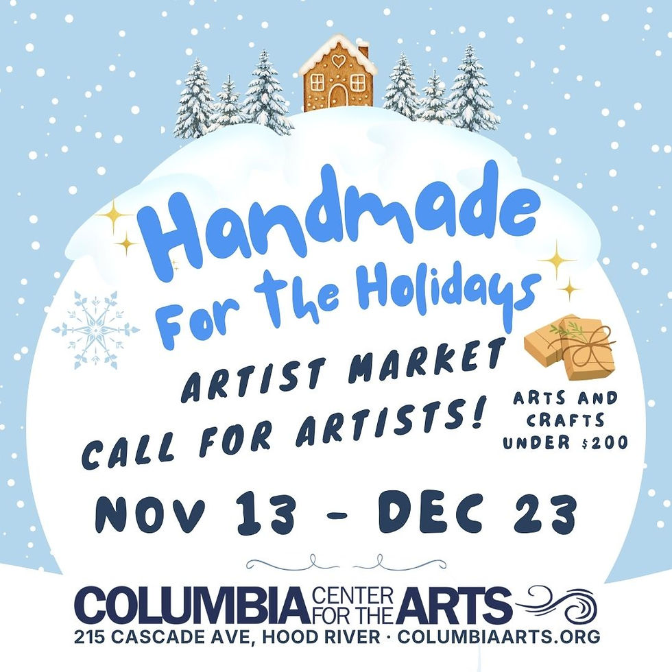 Call for Artists and Makers: Holiday Artists & Makers Market