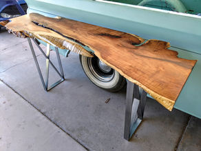 Mesquite Live Edge Console
