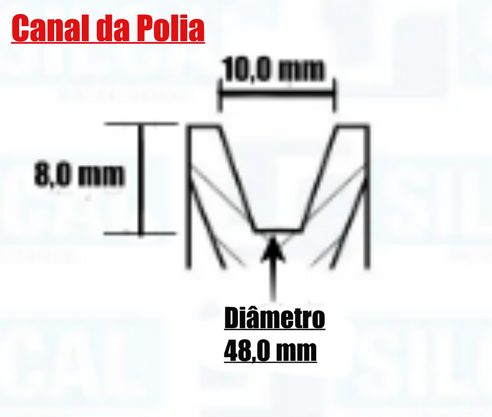 Miniatura: Polia Alumínio furo 1/2" x 65.0 mm
