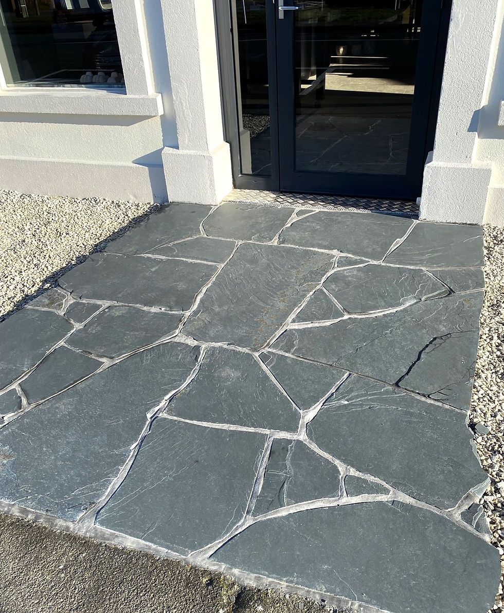 Crazy Paving Grey Slate