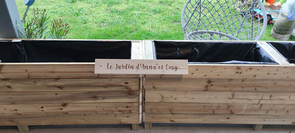 JARDINIERE SUR MESURE - UNIQUEMENT SUR DEVIS - ME CONTACTER