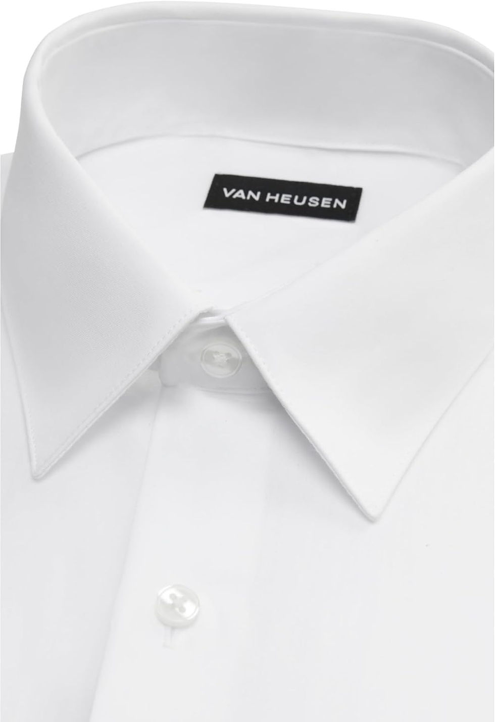Thumbnail: Van Heusen Men's Dress Shirt Fitted Poplin Solid
