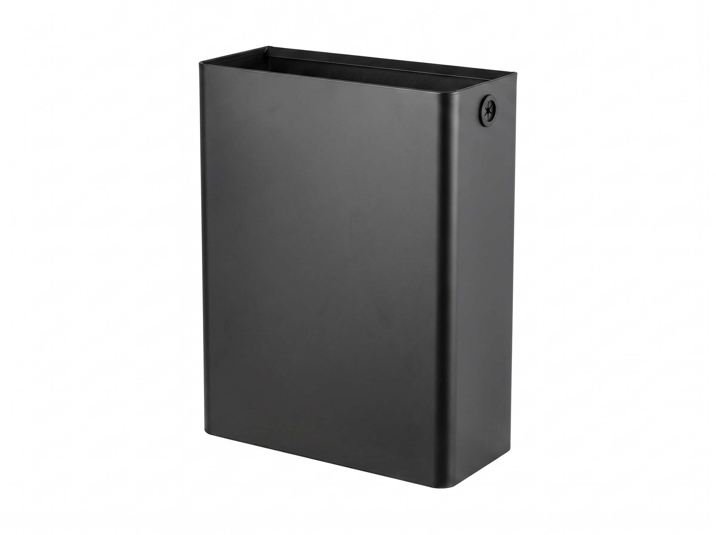 Tera Wall Mounted Bin in Black view 3