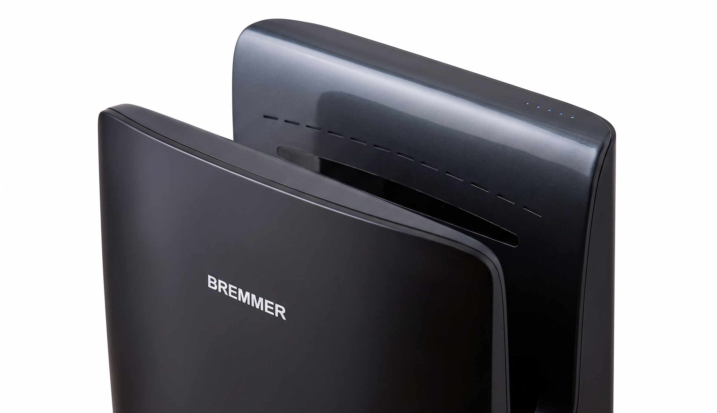 Jet Blade Hand Dryer in Black view 4