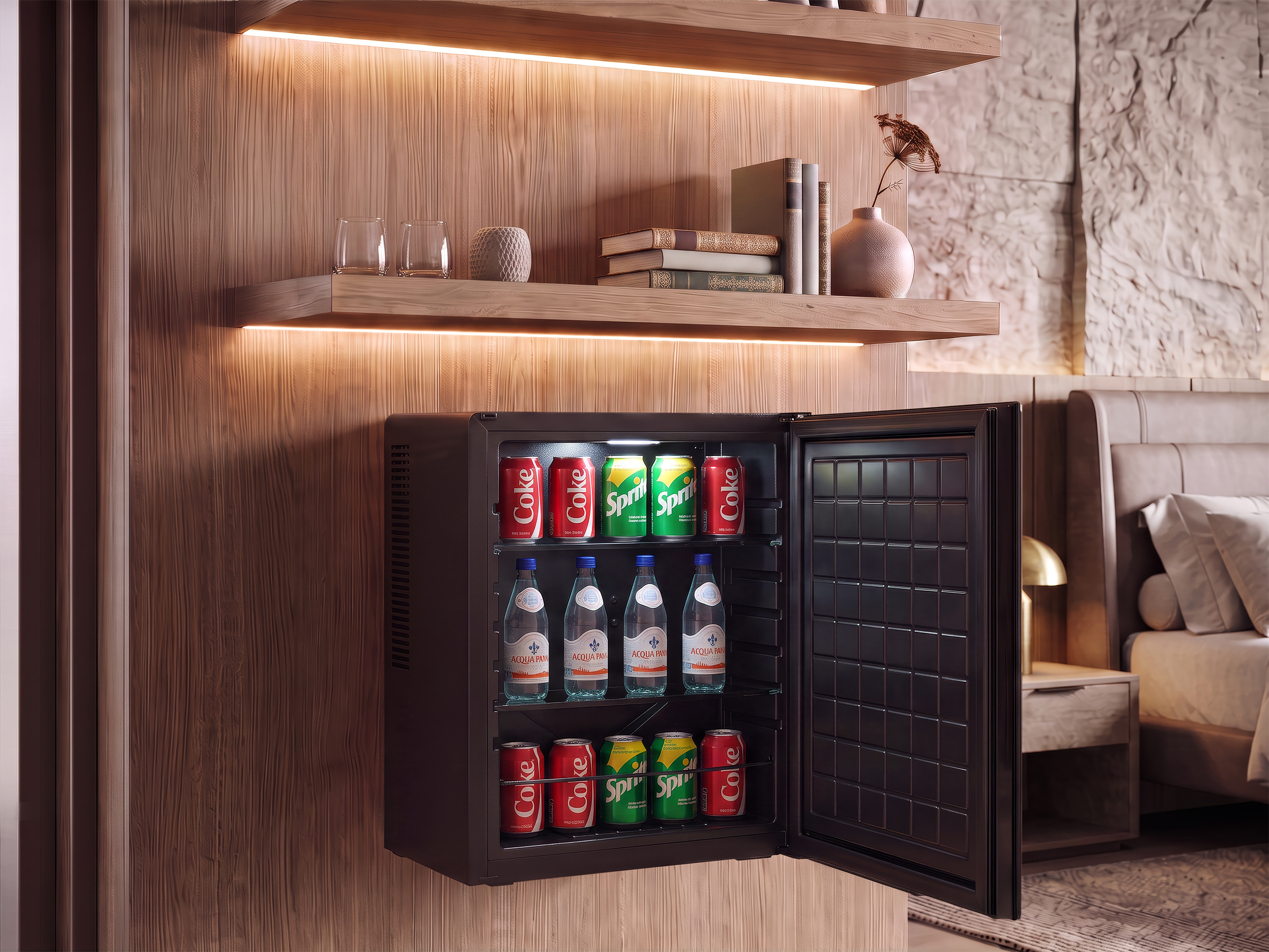 Croydon Wall Mounted Minibar 18L view 2