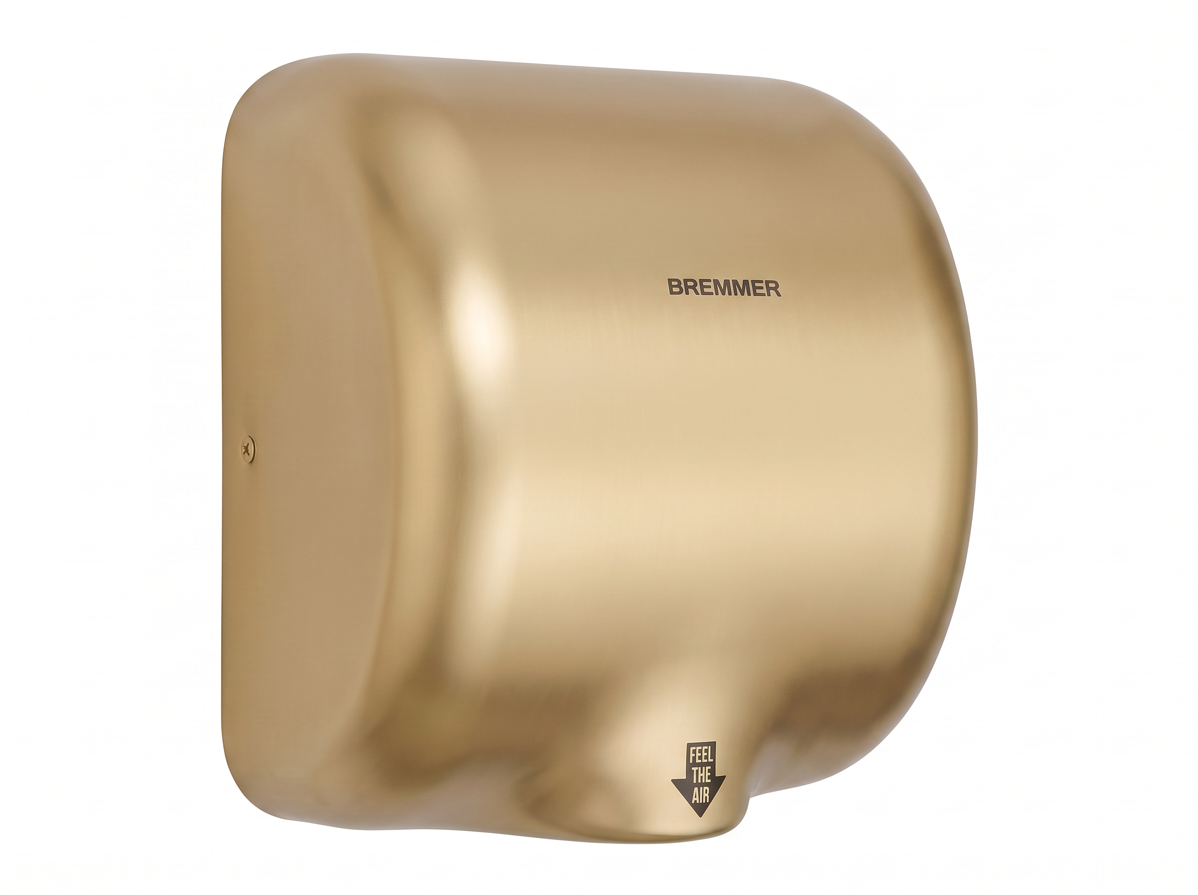 Generic Turbo Hand Dryer in Brass view 4