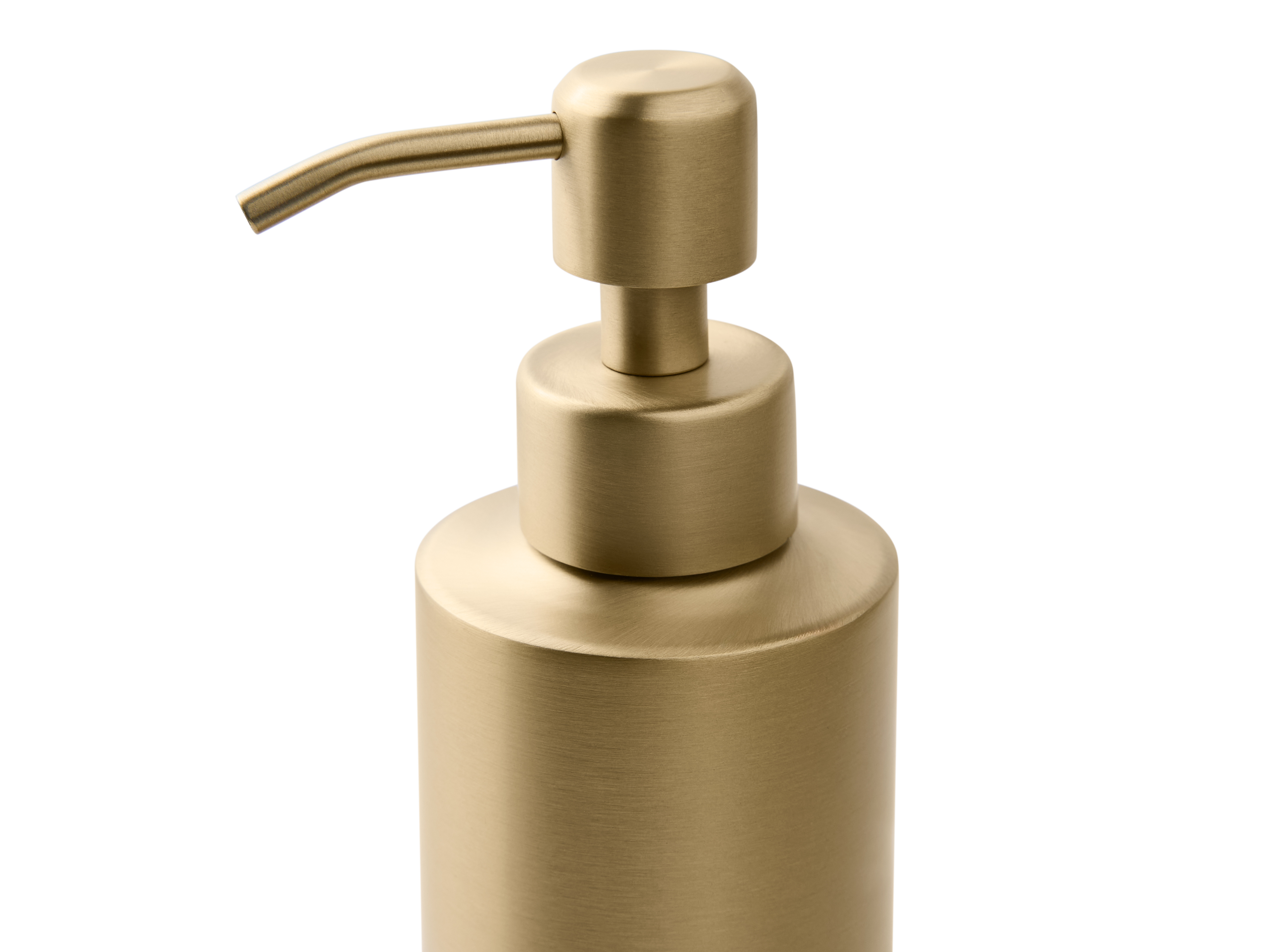 Salisbury Brushed Brass 350ml Soap Dispenser In Brushed Brass view 4