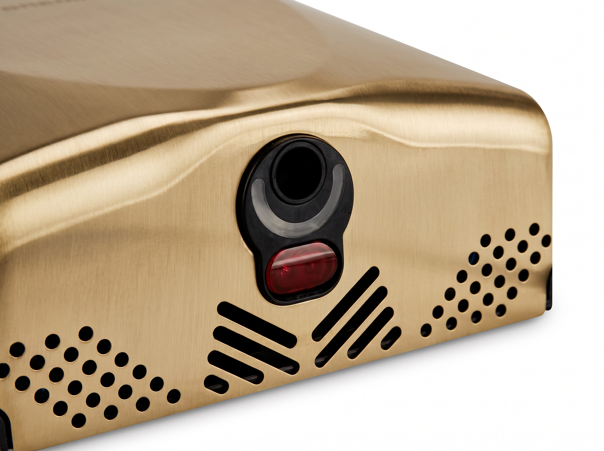 Blade Hand Dryer in Brushed Brass view 4