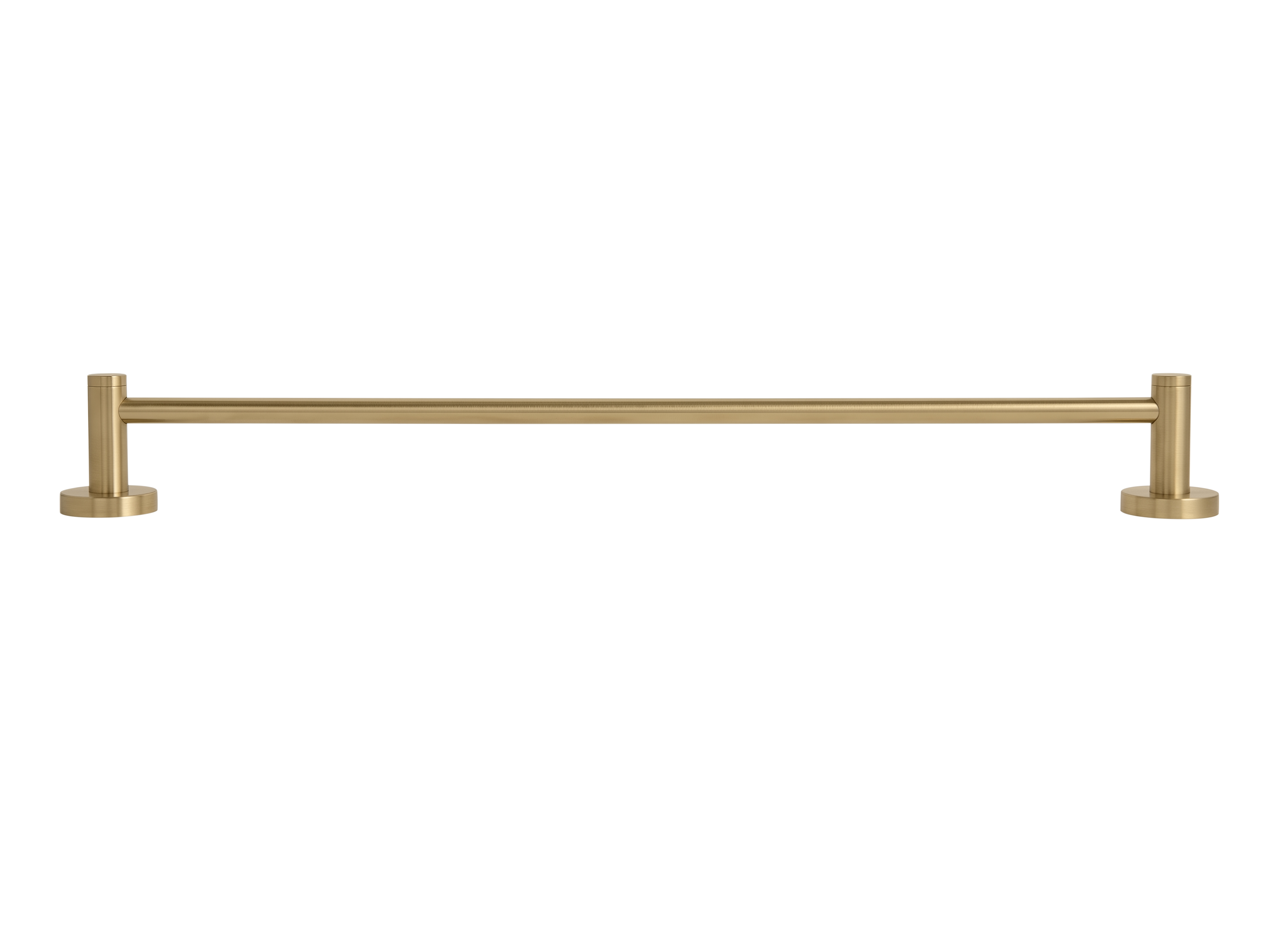 Harrogate Towel Rail in Brushed Brass view 3