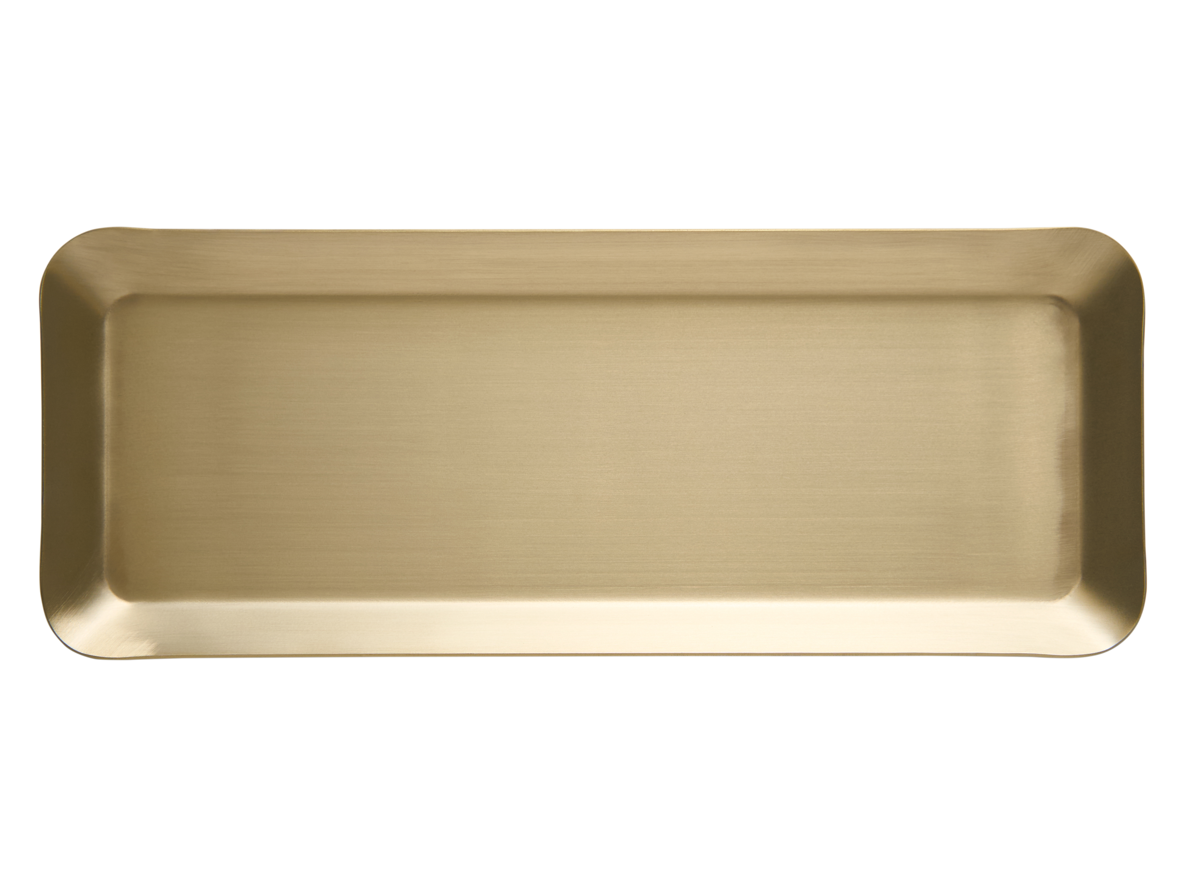 Bristol Amenity Tray In Brushed Brass