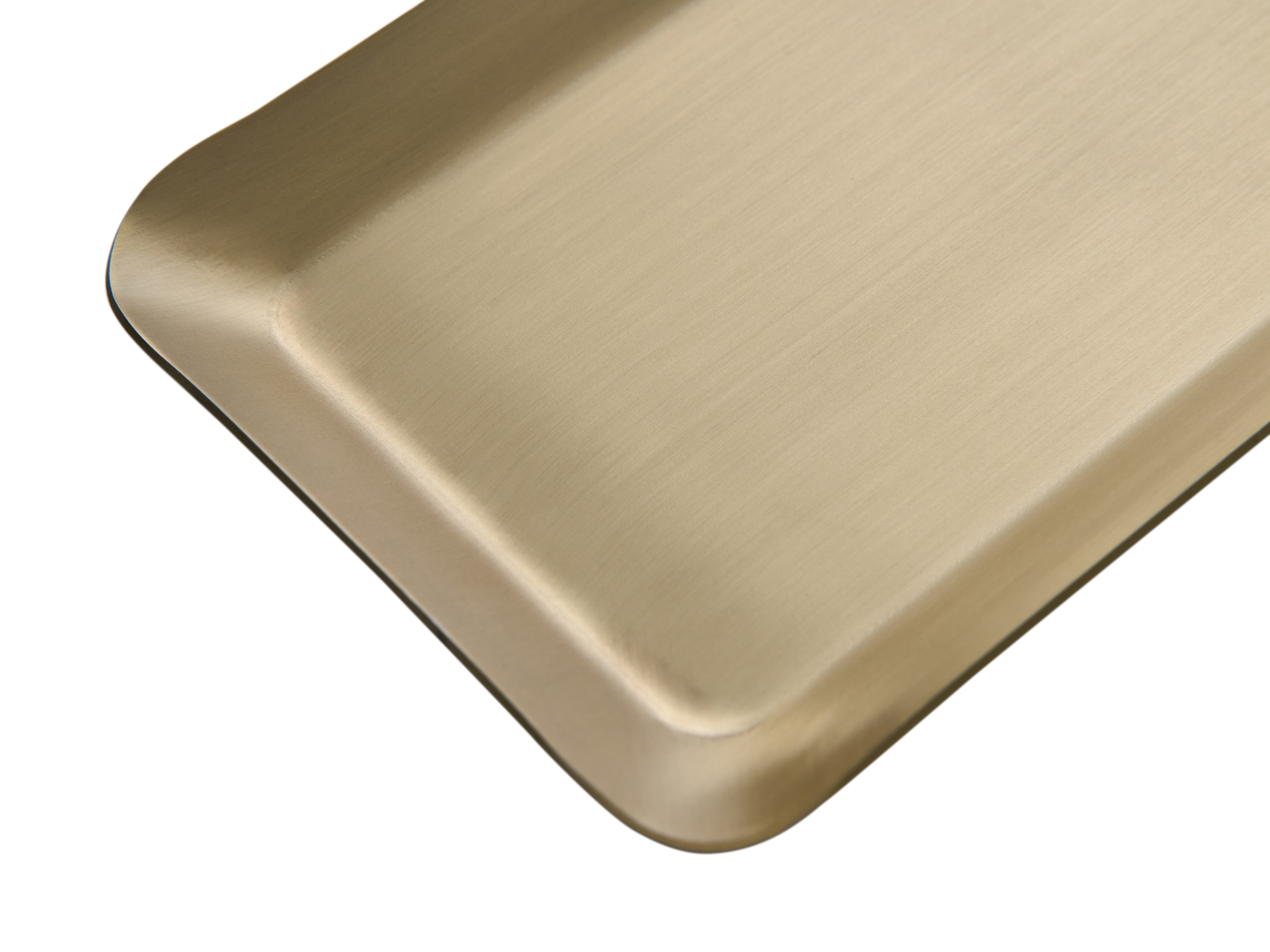 Bristol Amenity Tray In Brushed Brass view 5
