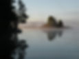 mist on oxtongue lake