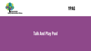 Talk And Play Pool