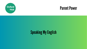 Speaking My English
