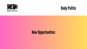 New Opportunities