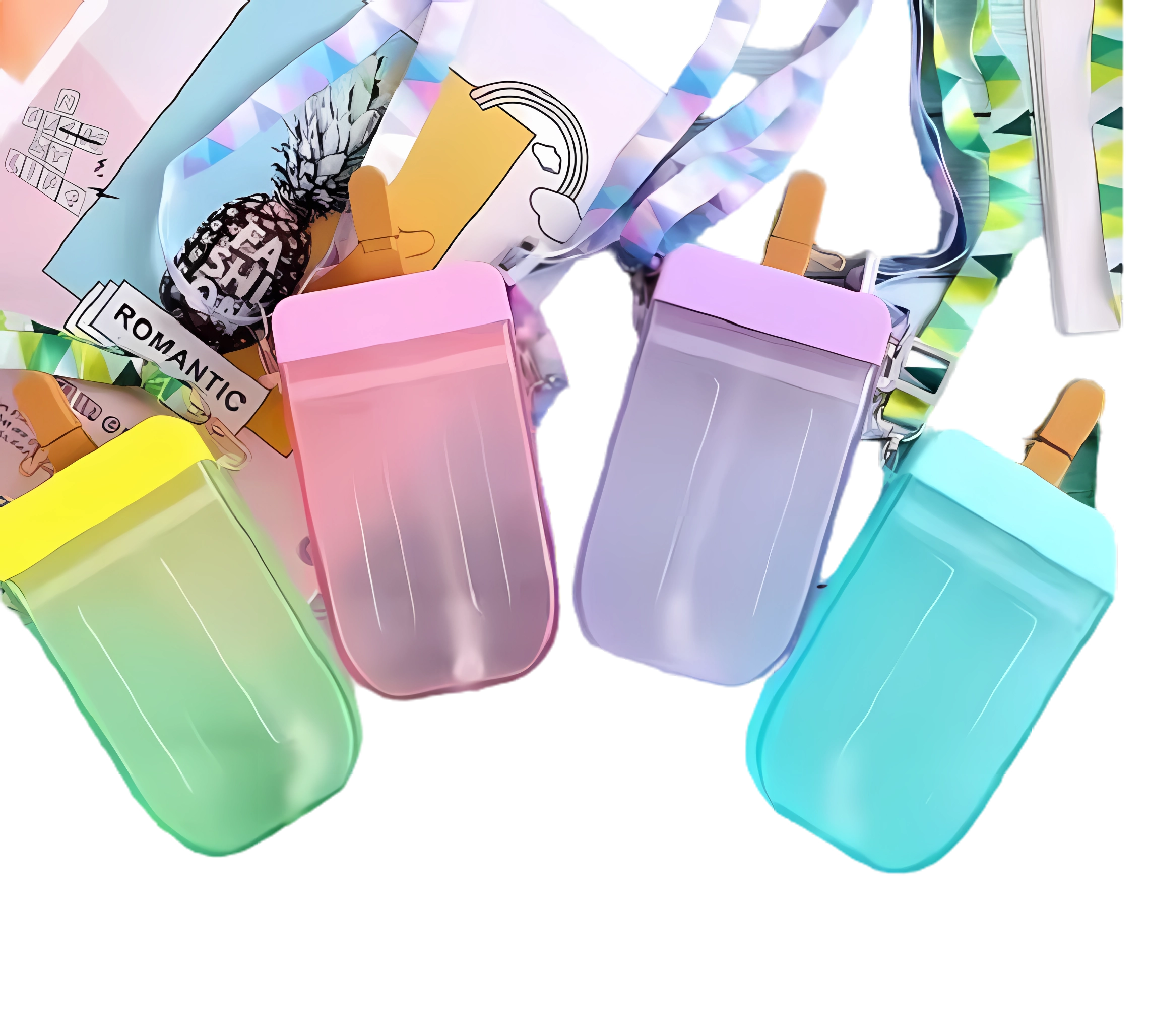 Botella de paleta helada para agua