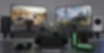 Xbox Series X controller on a desk with rechargeable battery packs for gaming