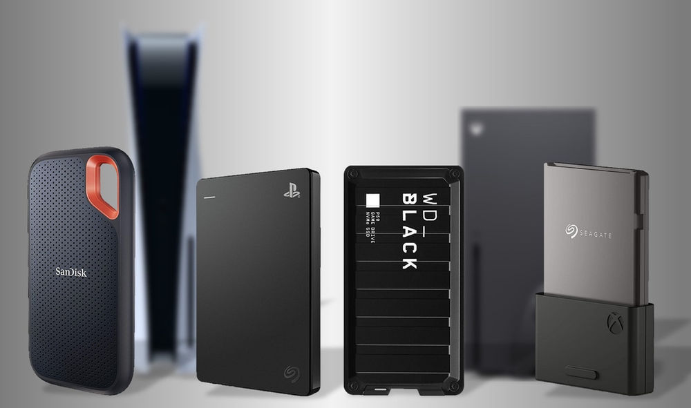 The best external hard drive for PS5 and Xbox Series XS. 2023