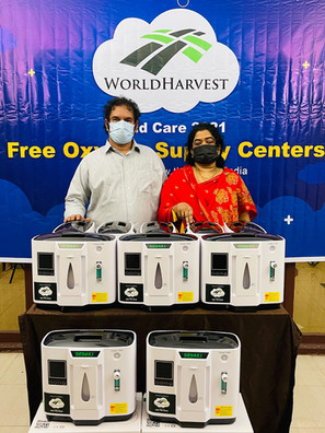 WorldHarvest Oxygen Campaign - India