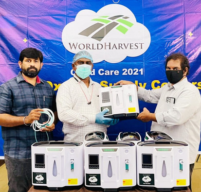 WorldHarvest Oxygen Campaign - India