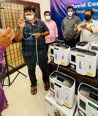 WorldHarvest Oxygen Campaign - India
