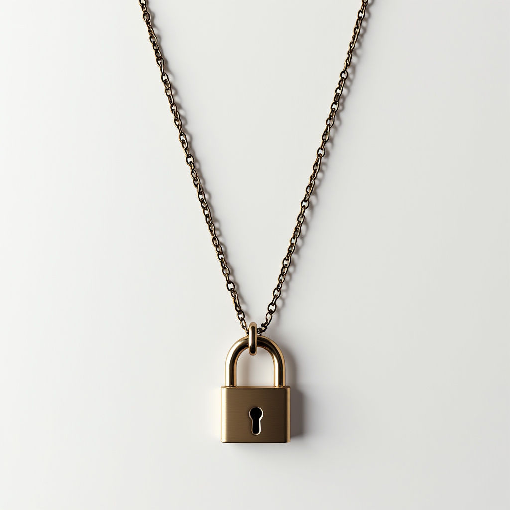 Hantverksgjort Lås-halsband