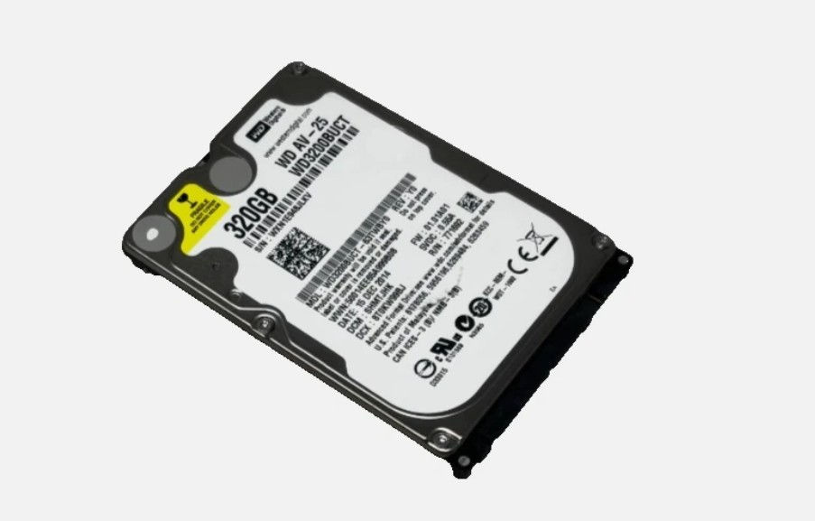 Western Digital 320GB 5400RPM 2.5 SATA II MOBILE HARD DRIVE WD3200BUCT