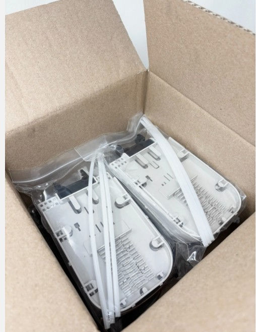 Thumbnail: Universal Fiber Optic Splice Tray Kit USTKT-12 – Holds 12 Single Fusion Splices