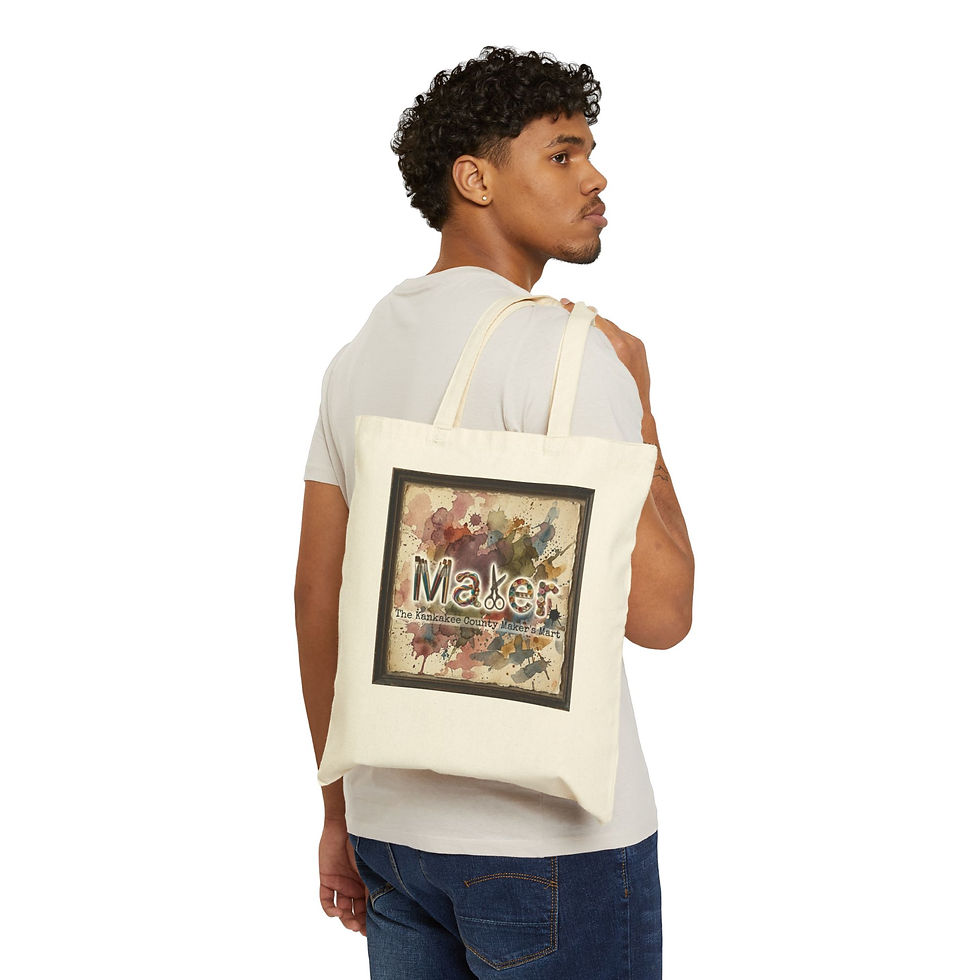Thumbnail: Cotton Canvas Tote Bag