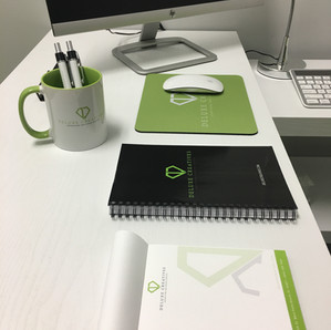Deluxe Creatives stationary branding
