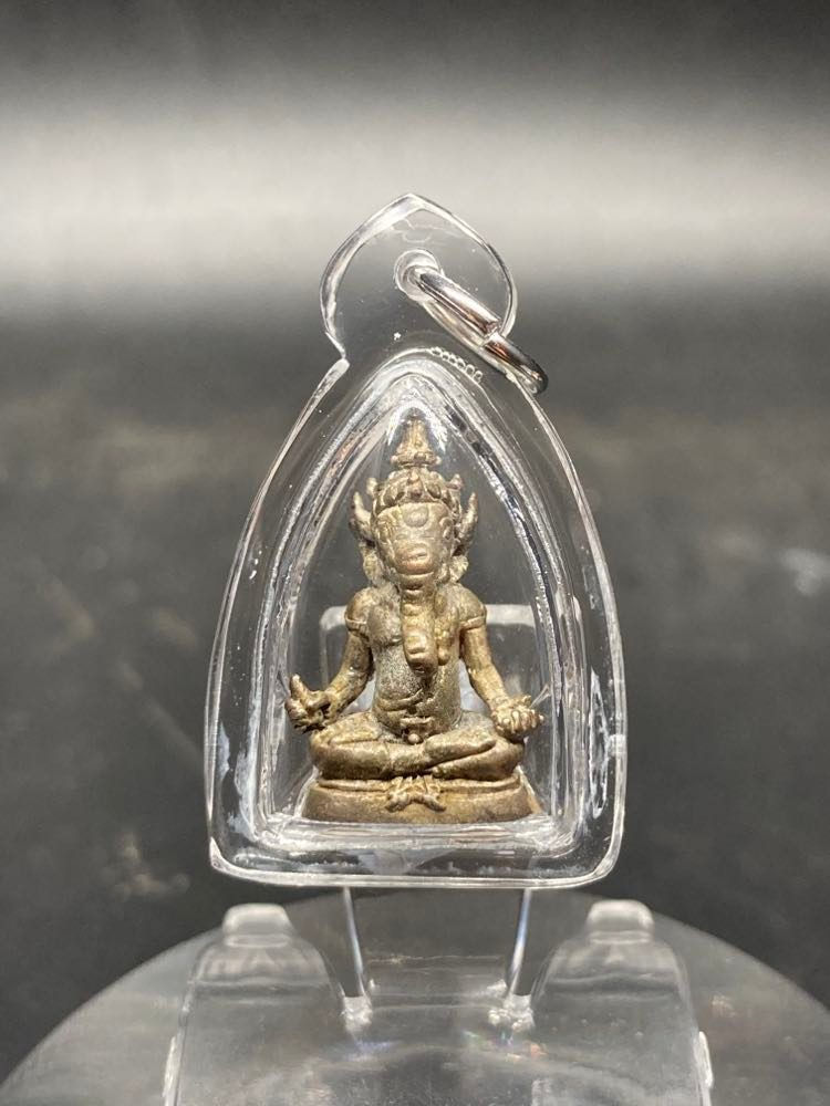 加持8年象神 龍婆燙甘 2554-2561年 象神 九寶銅 全期1200尊