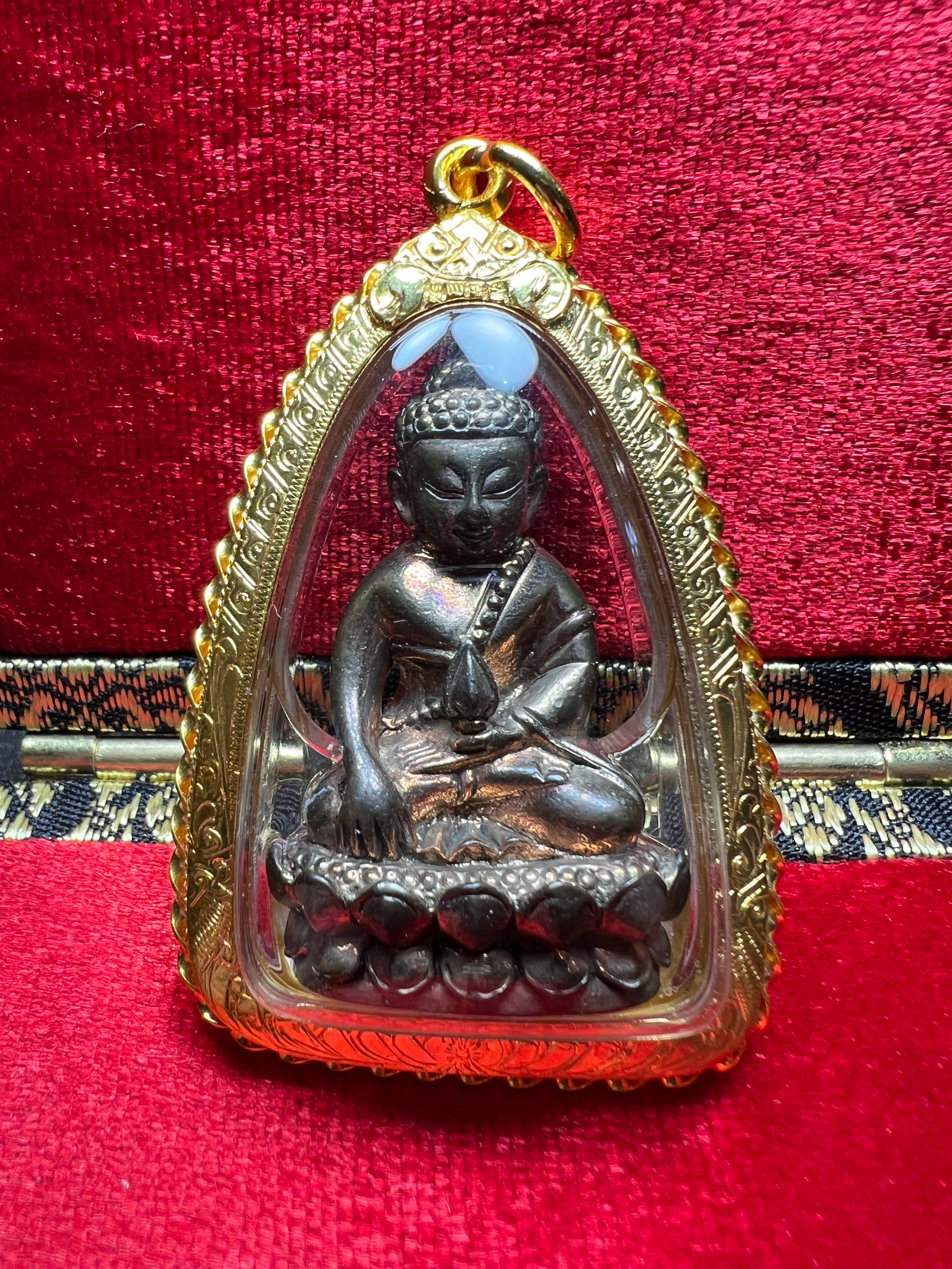 屈術他 2549年 大鞦韆 藥師佛 九寶銅混金古老配方