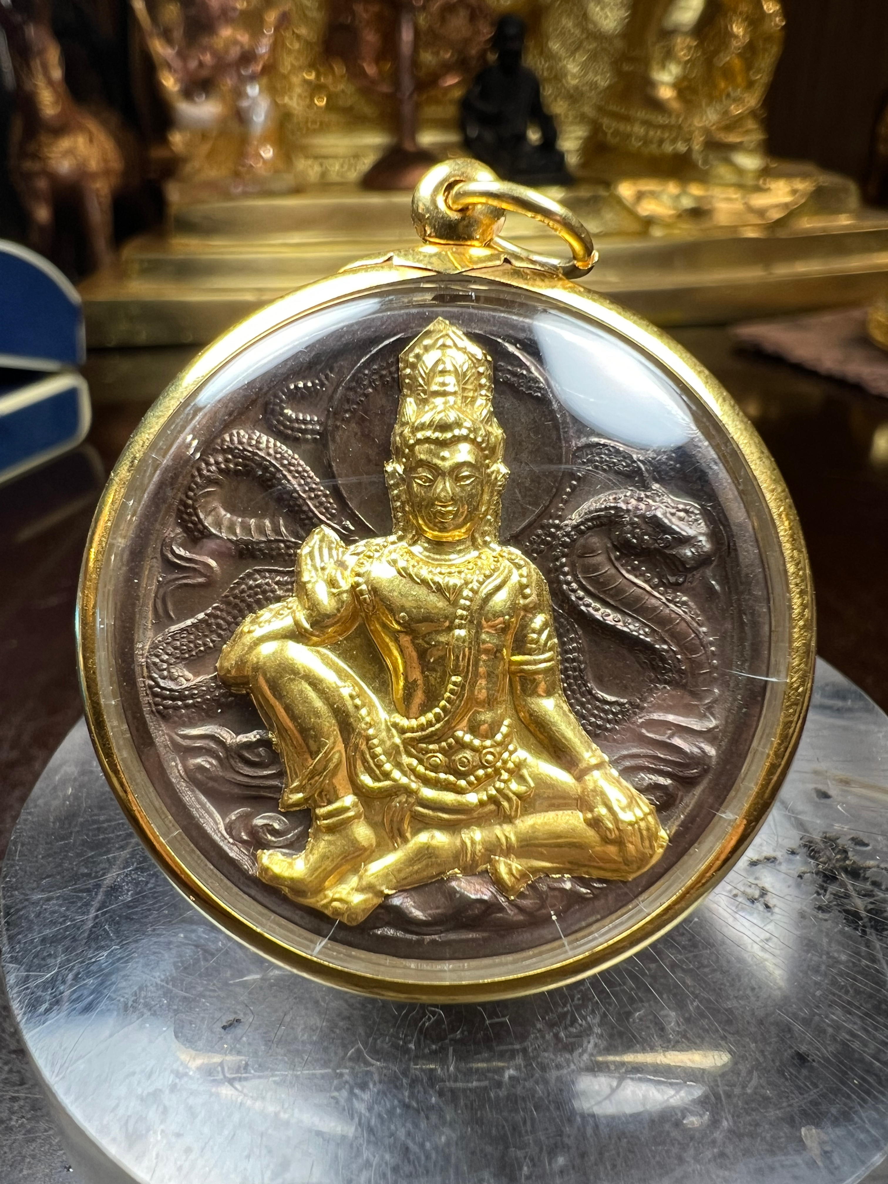 屈馬哈他 龍耐 2549年 哥錫鐵 九寶銅金面 全期219尊