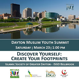 Dayton Muslim Youth Summit - Discover Yourself: Create Your Footprints 